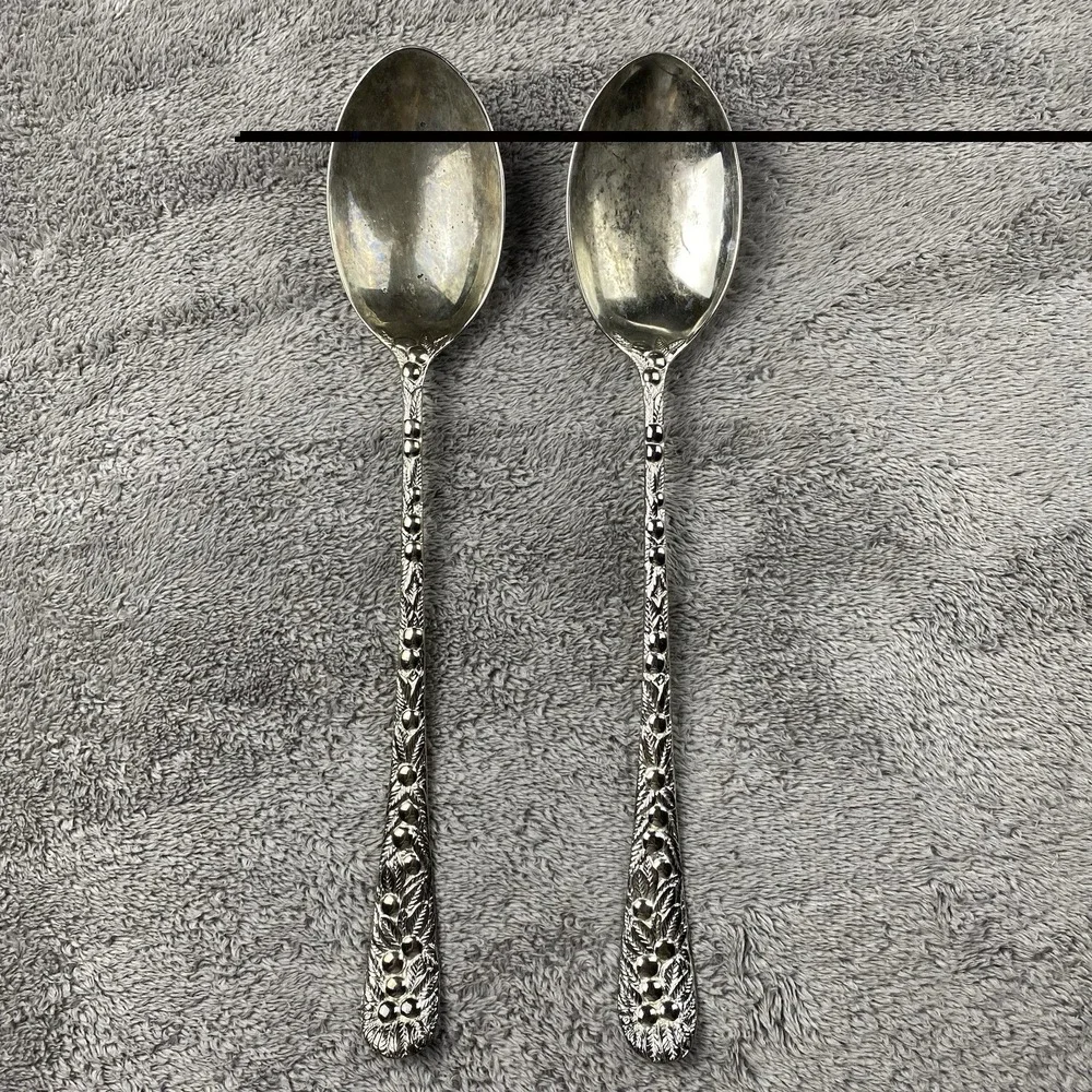 International Silver Company Serving 2 Spoons 12